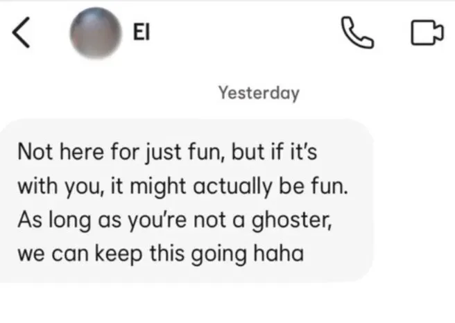 Bumble fun message